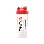 PhD Protein Shaker Bottle – Leakproof Gym Mixer Cup, Various Sizes