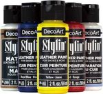 *CLEARANCE*DecoArt Stylin’ Leather Paint 2oz Flexible Permanent Paint for Shoes