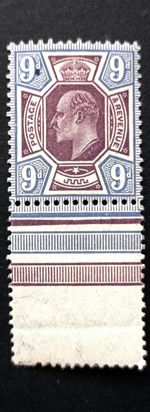 King Edward Vll GB 9d De La Rue SG.251 Mint NH Well Centred Good Perfor. VF