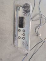 Coast Spa Hor Tub Topside Controller 5 Button K-44
