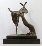 Surrealist Bronze 'The Persistence of Memory' by Salvador Dali - Melting Time