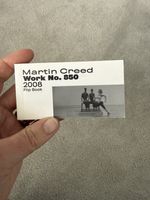 Martin Creed Work No. 850 Flip Book Tate  Britain