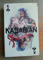 KASABIAN EMPIRE Promotional Playing Cards Pack English Rock Band Sealed & Unused