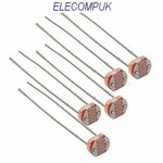 1-100 pcs 5mm GL5528 Light Dependent Resistor. Photoresistor Optoresistor LDR 