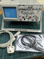 Rapid Electronics 7020A Oscilloscope 20MHz 2-Channel with Probes and Mains Lead