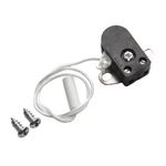 Home Lighting Cord Switch Plastic, Metal Pull Switch Design Wide Compatibility
