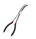 11" Extra Long Nose Pliers 40-45 Degrees Bent Nose
