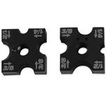 2PCS NEW 48-44-2872 1/4", 3/8", 1/2" Cutting Die Set For Milwaukee 2872-20