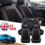 For Nissan Juke Navara Qashqai Full Set 5-Seat SUV Seat Covers Luxury PU Leather