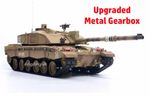 RC Tank 2.4G Heng long 1/16 Scale 7.0  Challenger II RTR  METAL Gearbox !
