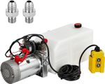 6L Double Acting Electric Hydraulic Pump Hydraulic Power Unit Pack 12V UK