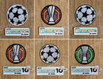 KIDS SIZE Champions League Starball Europa League Conference League Patch Badge