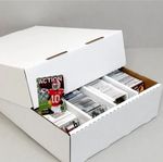 Guardz 4000 Count Trading Card Storage Box! Pokemon MTG! Now fits top loaders