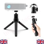 1/4'' Tripod Stand Projector Desktop Table Bracket Camera Mount Mini LED Holder