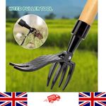 Manual Stand Up Weeder Puller Weed Claw Grass Root Remover Garden Tool