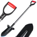 Garden Spade Multipurpose Shovel Root Cutter Digging Garden Tools Carbon Steel