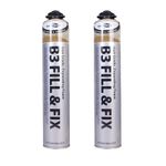 5x Bond It Gun Grade Expanding Foam Gap Filler Contractors Window 750ml