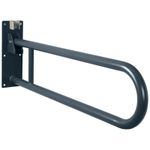 85cm CROYDEX Folding Hinged Bathroom Safety Hand Rail Grab Bar Support Drop Down