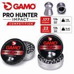 Airgun Pellets .177 .22 Cal Air Rifle Pistol Ammo Gamo Pro Hunter Impact