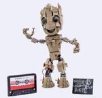 76217 Building Kit Toys For Boys Bricks Tree Baby Groots: Building Blocks Bricks