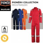 Pioner 220gsm FR Flame Retardant Anti Static Coverall Boilersuit Lightweight