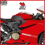 Grip Devils Tank Grips: Ducati Panigale 899, 959, 1199 and 1299 2011-2017 Black