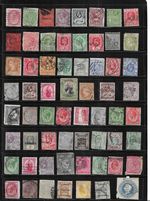 BRITISH COLONIAL COLLECTION OF VINTAGE STAMPS S017