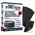 Inflatable Repair Patches 6 Pack Mesh Reinforced Hot Tub Air Bed Pool Patch