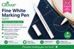 Clover Fine White Marking Pen (CL517)