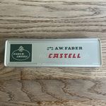 Faber-Castell 9000 Graphite Pencil Set 2H Wood Single Colour in Metal Tin