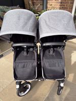 Bugaboo Donkey 3 Double Grey Melange / Black On Silver