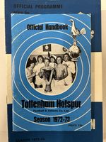 TOTTENHAM HOTSPUR COMPLETE SEASON HOME GAMES 1972/73 + OFFICIAL HANDBOOK. 