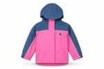 Hush Baby Girls Rain Coat Size 4 Years UK '' Pink Hooded Short Long Sleeve