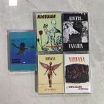 5 Pack Nirvana Cassette Tape Collection Music Songs Cassette Sealed New