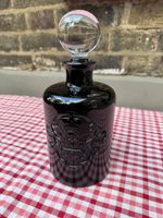 Ralph Lauren Skull and Crossbones Black Crystal Decanter