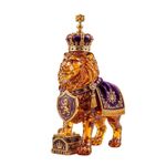 Royal Lion Decanter Glass Animal Glass Spirit Bottle For Whisky Lovers, Father