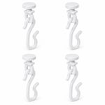 For Croydex GP98900 Shower Curtain Track Gliders Hooks Module 4 Profile 400 800
