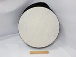 Back Beat Drums 18" Bodhran Drum With Beater Black