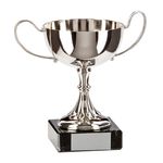 Nickel Plated Cast Metal Cup Regency Trophy Award *FREE ENGRAVING* 2 Sizes 