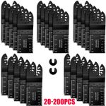 20-200 Oscillating Multi Tool Blades Saw Blade Wood Metal Cutter for Dewalt Fein