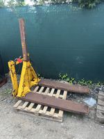 Forklift Attachment Hydraulic Forward Tipping Pallet forks £400+ IBC crate Tilt