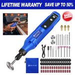 USB Cordless Electric Mini Drill Grinder Polishing Engraving Pen Rotary Tool Kit