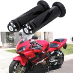Motorcycle 7/8" Handlebar Hand Grips CNC For Honda CBR 600 F4i F4 F3 CBR1000RR
