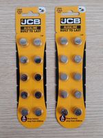 JCB LR44 Batteries Alkaline AG13 357 A76 RW82 L1154 SR44 Button Coin Cell