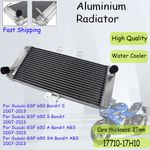For Suzuki GSF650 GSF 650 S SA Bandit 07-13 12 Upgraded Aluminium Water Radiator