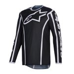 Alpinestars 2026 Fluid Apex Motocross Black Grey Jersey