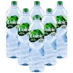Volvic Natural Mineral Water - 6 x 1.5L - Screw Top - Plastic Bottle