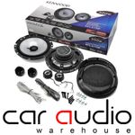 Kenwood KFC-E170P -600 Watts 17cm 6.5" Inch 2-Way Tweeters & Car Speakers Kit