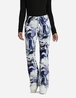 Obermeyer Printed Bond Pant Womens Size 2 Glacier Melt Ski Snow Pants NWT