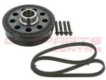 FOR BMW X3 120d 118d 318d 320d 520d CRANKSHAFT BELT PULLEY CORTECO FAN BELT